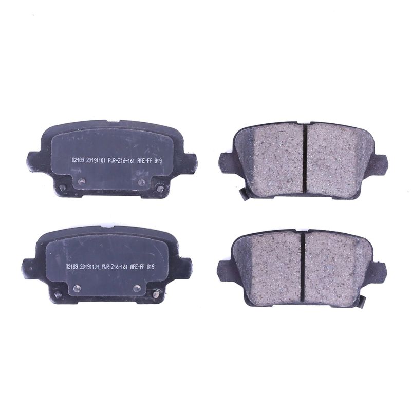 Power Stop 2019 Buick Regal Sportback Rear Z16 Evolution Ceramic Brake Pads - DTX Performance