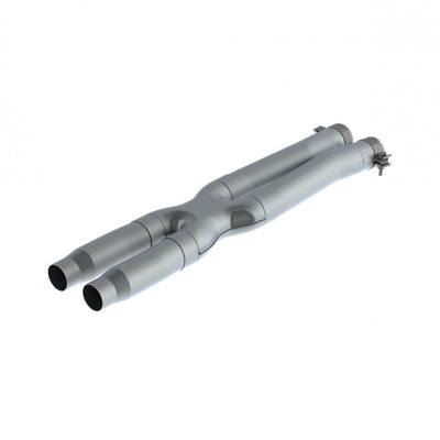 MBRP 16-19 Ford Mustang GT350 3in Resonator Delete X-Pipe - T409 high performance car part from DTX Performance