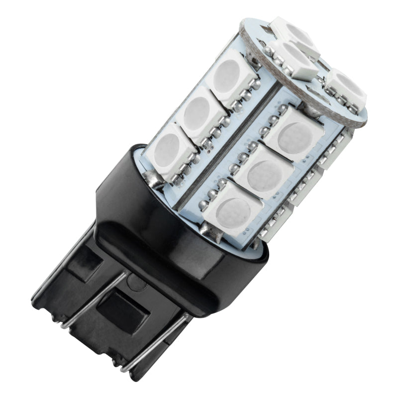 Oracle 7443 18 LED 3-Chip SMD Bulb (Single) - Amber for performance car parts from DTX Performance