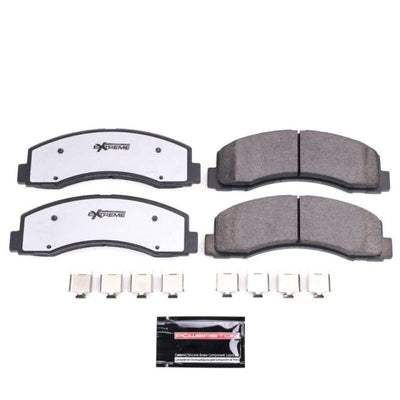 Power Stop 10-19 Ford Expedition Front Z36 Truck & Tow Brake Pads w/Hardware - high performance brake upgrades