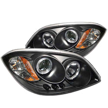 Load image into Gallery viewer, Spyder Chevy Cobalt 05-10/Pontiac G5 07-09 Projector Headlights LED Halo LED Blk PRO-YD-CCOB05-HL-BK