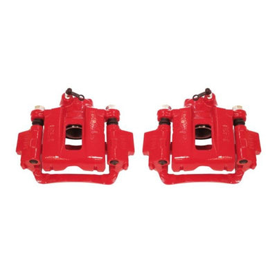 Power Stop 03-09 Toyota 4Runner Rear Red Calipers w/Brackets - Pair, high performance brakes, aftermarket performance parts from DTX Performance