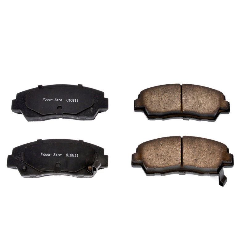 Power Stop 87-93 Mazda B2200 Front Z16 Evolution Ceramic Brake Pads - DTX Performance