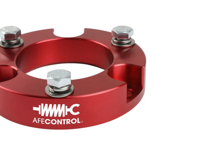 aFe CONTROL 2.0 IN Leveling Kit 05-21 Toyota 4Runner/FJ Cruiser/Tacoma - Red performance car parts