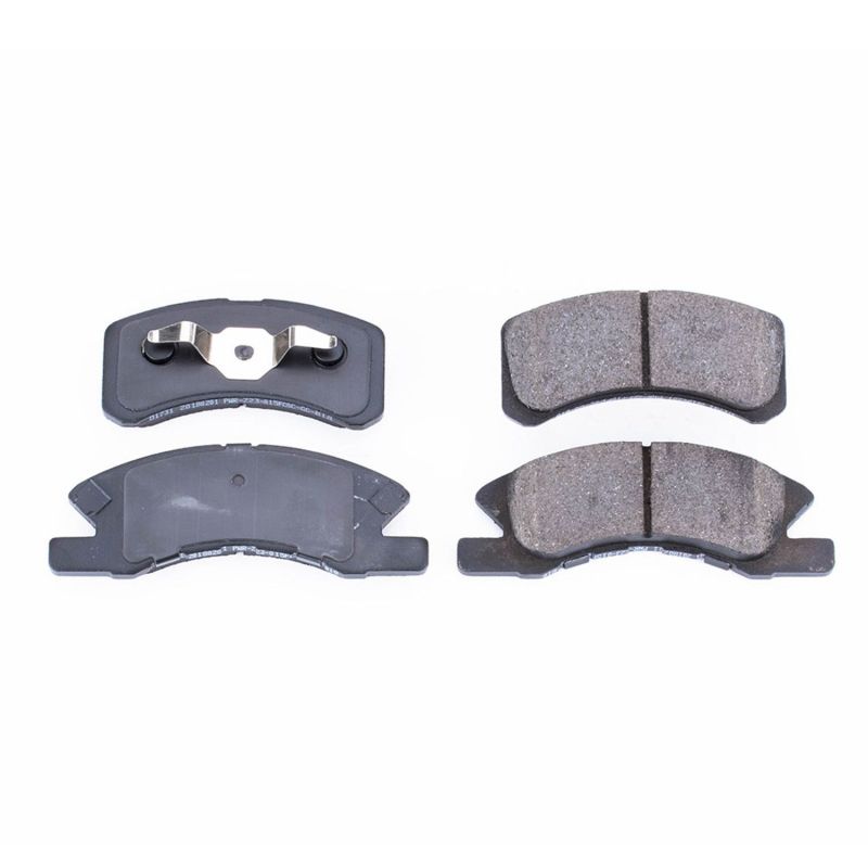 Power Stop 14-15 Mitsubishi Mirage Front Z16 Evolution Ceramic Brake Pads - DTX Performance