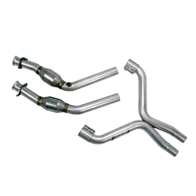 BBK 11-14 Mustang 3.7 V6 High Flow X Pipe performance car parts by DTX Performance exhaust systems