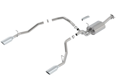 Borla 2019 RAM 1500 5.7L V8 AT 4DR Crew Cab Short Bed Atak SS Catback Exhaust, performance car parts by DTX Performance
