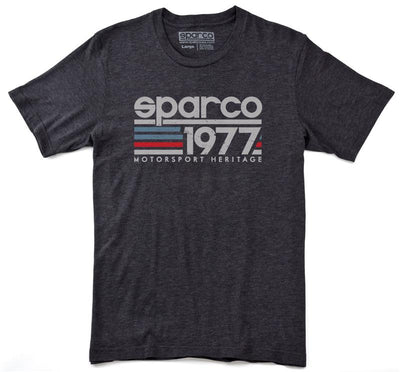 Sparco T-Shirt Vintage 77 Chrcl Lrg for DTX Performance car parts and tuning upgrades enthusiasts