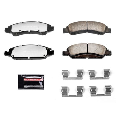 Power Stop 06-18 Chevrolet Silverado 1500 Front Z36 Truck & Tow Brake Pads w/Hardware, high performance car parts