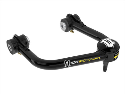 ICON 21+ Ford Bronco Tubular Upper Control Arm Delta Joint Kit by DTX Performance for upgraded suspension and vehicle dynamics.