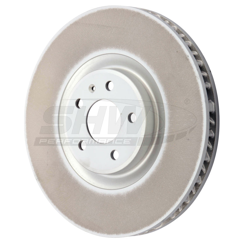 SHW 19-21 Porsche Macan S 3.0L Left Front Smooth Monobloc Brake Rotor (95B615301AA), high performance brakes, vehicle upgrades