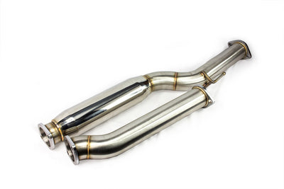 ISR Performance GT Single Exhaust - 2009+ Hyundai Genesis Coupe 2.0T - Burnt Tips, performance car parts, DTX Performance, exhaust systems.