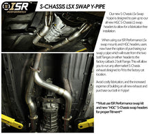 Load image into Gallery viewer, ISR Performance S-Chassis LS Swap Y-Pipe for performance car parts, exhaust systems, tuning, and upgrades by DTX Performance.