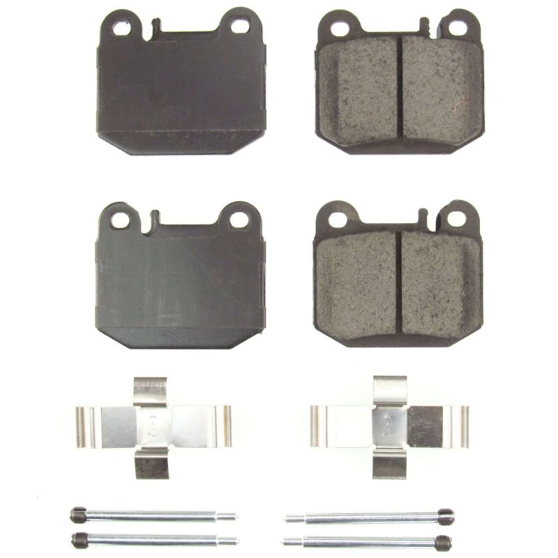 Power Stop 00-03 Mercedes-Benz ML55 AMG Rear Z17 Evolution Ceramic Brake Pads w/Hardware - DTX Performance