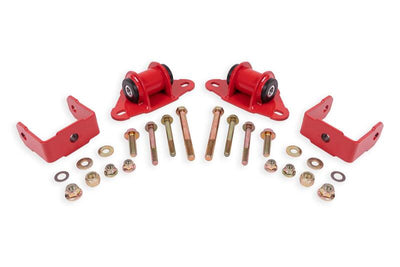 BMR 14-19 Chevrolet Corvette Transmission/Differential Mount - Red for high performance auto parts