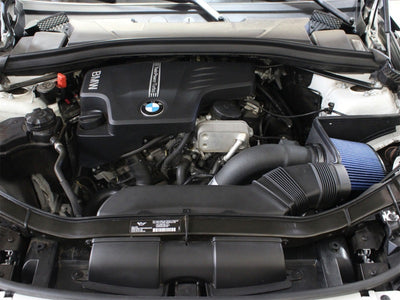 aFe MagnumFORCE Intake System Stage-2 Pro 5R in BMW X1 engine bay