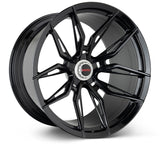Vossen x Novitec NF11 23x12 / 5x114.3 / ET31 - Gloss Black Wheel - (Purosangue - Rear)