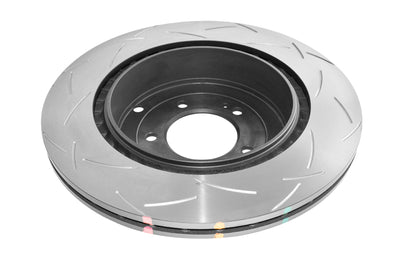 DBA 08-15 Mitsubishi Evolution X Rear Slotted 4000 Series Rotor, high performance brakes, performance car parts by DTX Performance
