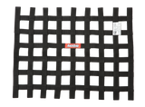 RaceQuip Black 18in H x 24W SFI Ribbon Window Net