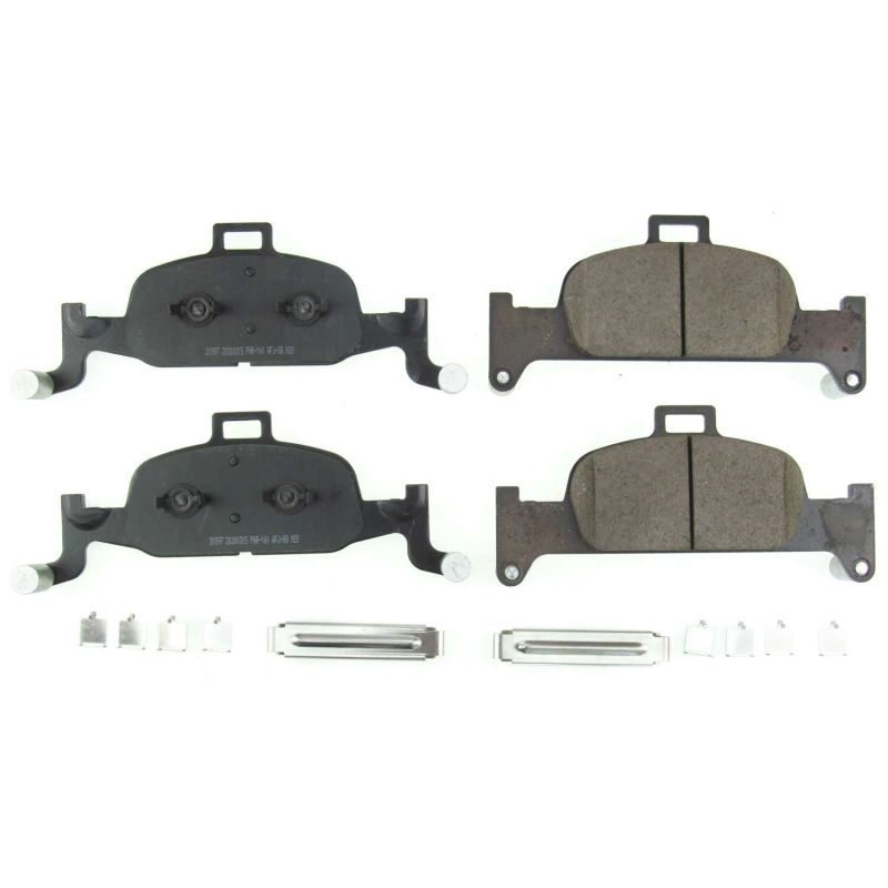 Power Stop 17-18 Audi A4 Front Z17 Evolution Ceramic Brake Pads w/Hardware - DTX Performance