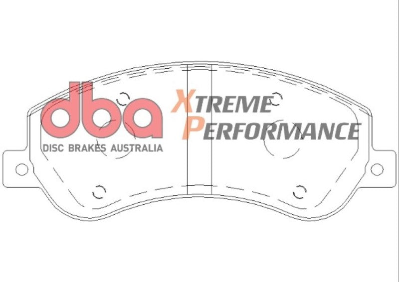 DBA 06-18 Ford Transit XP Extreme Performance Brake Pads - DTX Performance