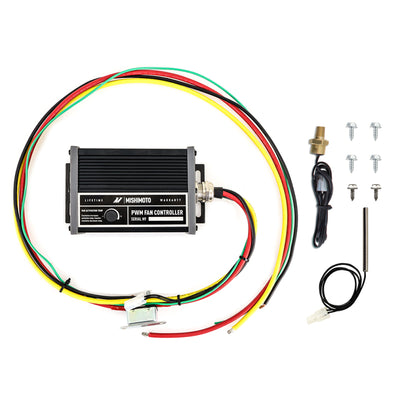 Mishimoto Pulse Width Modulation Fan Controller - Black for engine performance parts