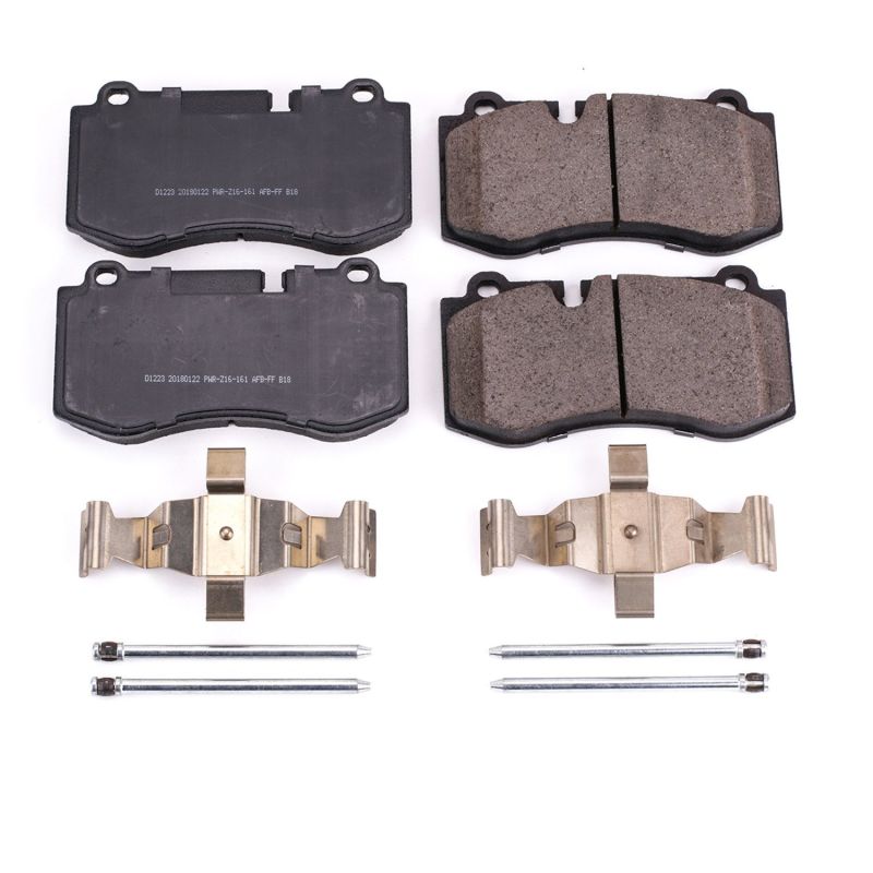 Power Stop 07-14 Mercedes-Benz CL550 Front Z17 Evolution Ceramic Brake Pads w/Hardware - DTX Performance