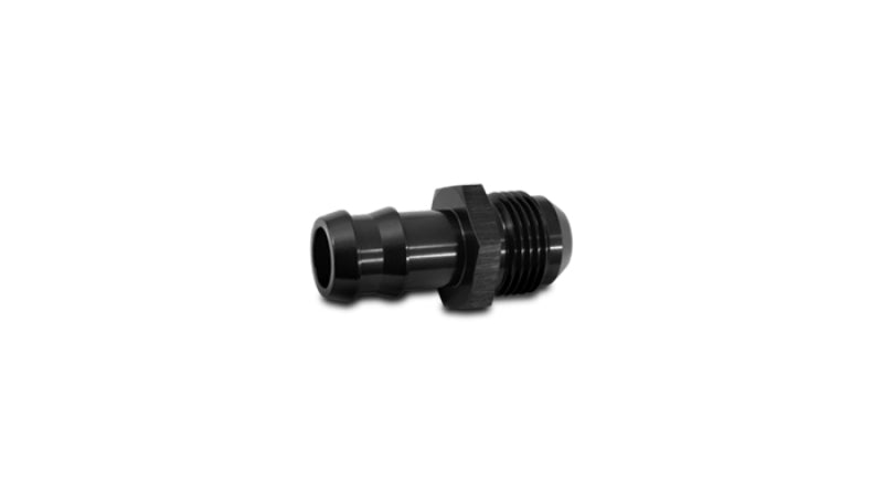 Vibrant Male -10AN to 5/8in Hose Barb Straight Aluminum Adapter Fitting - performance car parts by DTX Performance
