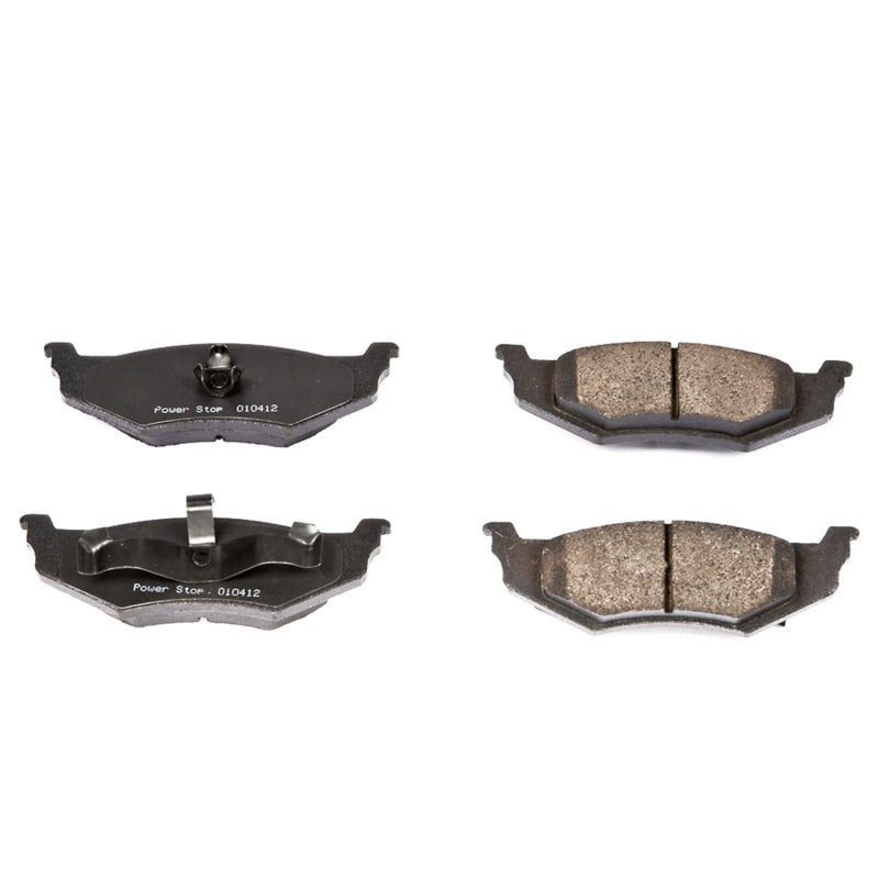 Power Stop 99-04 Chrysler 300M Rear Z16 Evolution Ceramic Brake Pads - DTX Performance