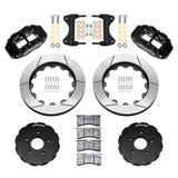 Wilwood 14-19 Chevrolet Corvette C7 Forged Narrow Superlite 6R Front BBK - 14.00 Rotor - Black