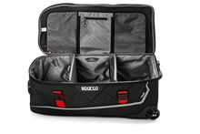 Load image into Gallery viewer, Sparco Bag Tour BLK/RED for performance car parts at DTX Performance shop, ideal for aftermarket upgrades and tuning accessories.