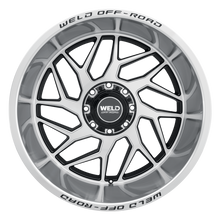 Load image into Gallery viewer, Weld Fulcrum 22x12 / 8x170 / 4.75 BS / 125.1 HB - Gloss Black Machined - Non-BL Wheel