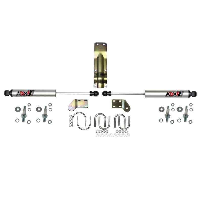 Skyjacker 05-24 Ford F250/F350 ADX 2.0 Dual Stabilizer Kit w/ CNC Machined Polished Alum.