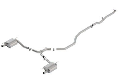 Borla 18-19 Honda Accord Sport 2.0L Turbo FWD AT/MT 4DR 2.25in/2.75in S-Type Catback Exhaust for performance upgrades