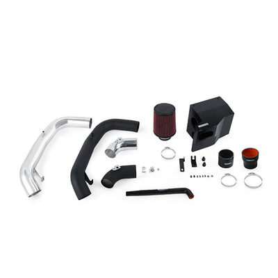 Mishimoto 13-16 Ford Focus ST 2.0L Performance Air Intake Kit in Wrinkle Black for tuning upgrades at DTX Performance online shop