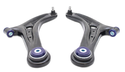 SuperPro 14-19 Ford Fiesta ST Front Lower Control Arm Set w/ Preinstalled SuperPro Bushings - High Performance Car Parts