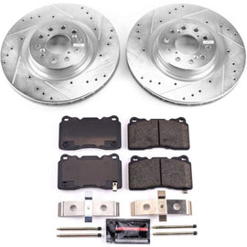 Power Stop 17-19 Honda Civic Front Z23 Evolution Sport Brake Kit high performance brakes aftermarket performance parts