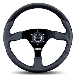 Sparco Steering Wheel L505 Lap 5 Blk/Blk/Blk from DTX Performance shop, high performance auto parts for tuning upgrades.
