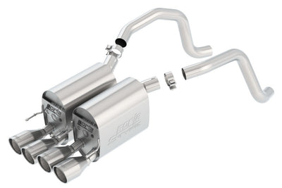 Borla 05-08 Corvette Coupe/Conv 6.0L/6.2L 8cyl AT/MT 6spd S-Type II SS Exhaust rear section, performance car parts