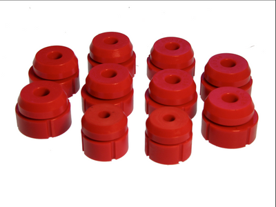 Prothane 80-96 Ford Bronco 2wd/4wd Body Mount - Red, high performance auto parts, DTX Performance, veteran owned performance shop