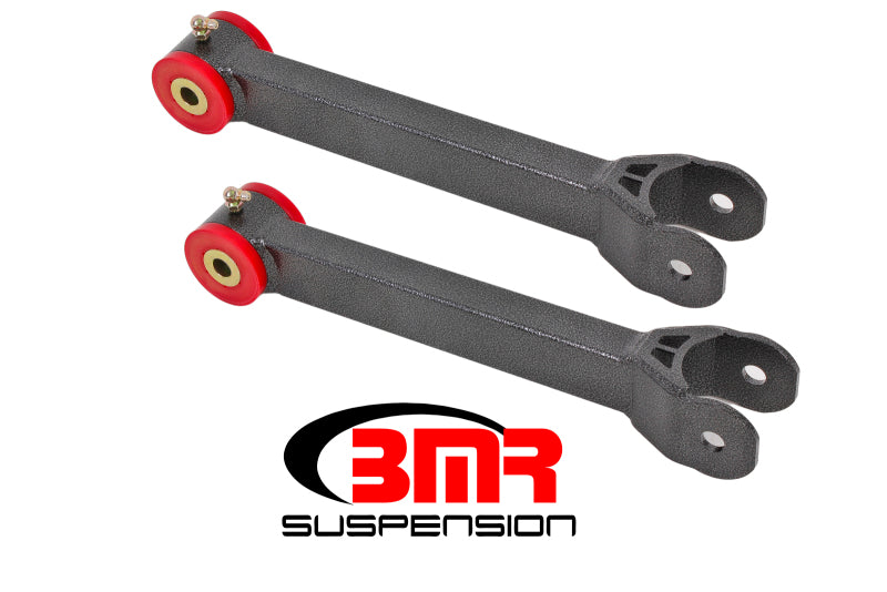 BMR 16-17 6th Gen Camaro Non-Adj. Upper Trailing Arms (Polyurethane) - Black Hammertone - DTX Performance