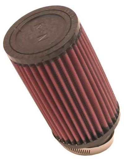 K&N Filter Universal Rubber Round Air Filter 20 Deg Flange Angle 2.25in Flange ID x 3.5in OD x 6in H for performance car parts