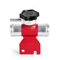 Mishimoto 08-15 Mitsubishi Lancer Evo X Coolant Fill Inlet - Red, performance car parts, high performance auto parts