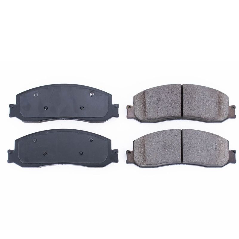 Power Stop 2012 Ford F-250 Super Duty Front Z16 Evolution Ceramic Brake Pads - DTX Performance