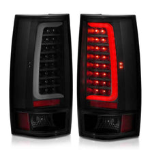 Load image into Gallery viewer, ANZO 2007-2014 Chevy Tahoe LED Taillight Plank Style Black w/Smoke Lens