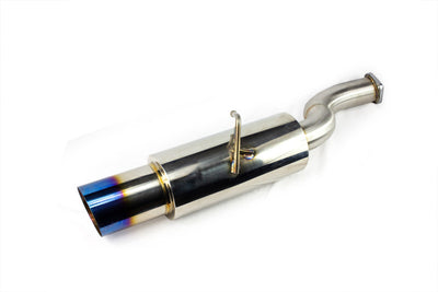 ISR Performance GT Single Exhaust - 2009+ Hyundai Genesis Coupe 2.0T - Burnt Tips for performance car tuning