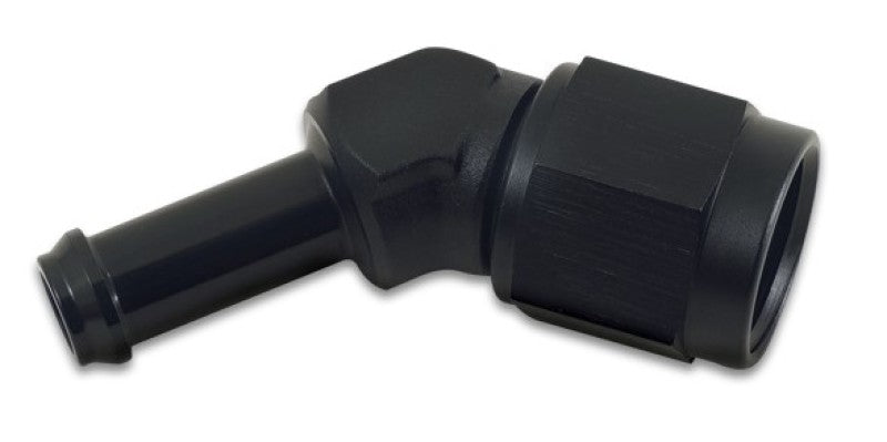 Vibrant Female AN to 45 Degree Barb AL Fitting high performance car part by DTX Performance