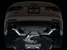 Load image into Gallery viewer, AWE Tuning 19-23 Audi C8 S6/S7 2.9T V6 AWD Track Edition Exhaust - Diamond Black Tips - DTX Performance