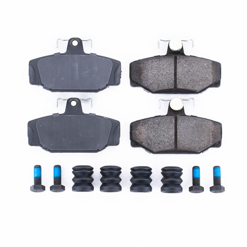 Power Stop 88-90 Volvo 760 Rear Z17 Evolution Ceramic Brake Pads w/Hardware - DTX Performance