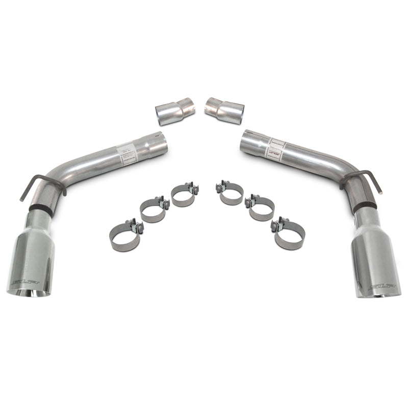 SLP 2010-2015 Chevrolet Camaro 3.6L LoudMouth Axle-Back Exhaust w/ 4in Tips - DTX Performance